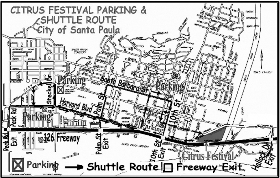 Shuttle Route Map