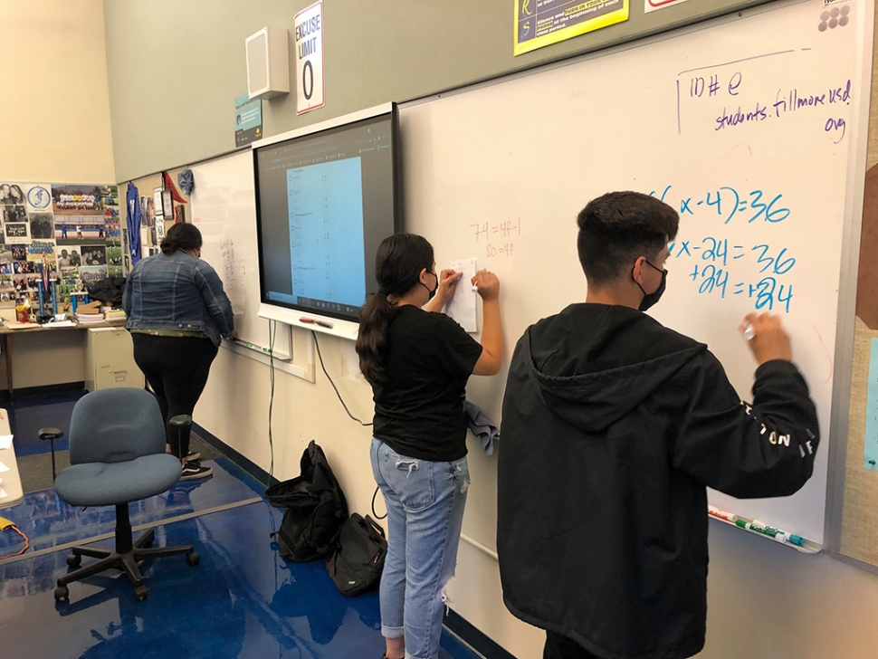 These dedicated Sierra High students attend Breakfast Club before school to get their work done. During Breakfast Club teachers open their doors and offer tutoring support on assignments. All students are invited to join. Doors open at 7:30 am. Courtesy Sierra High School Website.