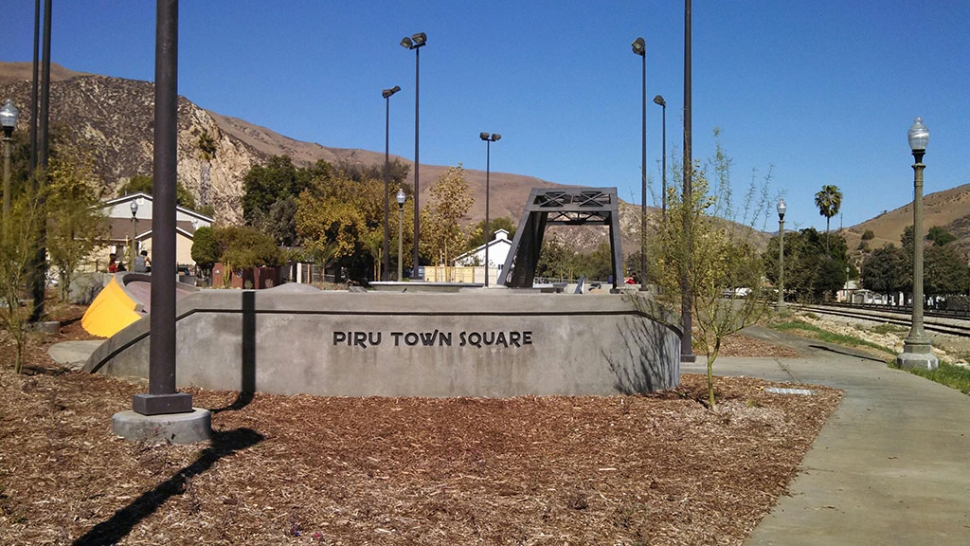 Piru’s Skate Park offers the town’s youth a place to engage in outdoor recreation. The Ventura County Board of Supervisors approved a total of $450,000 in loans and grants back in 2009 for the project. $200,000 in grant monies was part of an allocation of $1.9 million in federal anti-poverty funds distributed to poor communities and groups. A loan of $250,000 from the county to its redevelopment agency for the Piru area was also approved. It will be paid back over a 15-year period, at a rate of approximately $21,000 per year, from taxes collected in the Piru redevelopment zone.