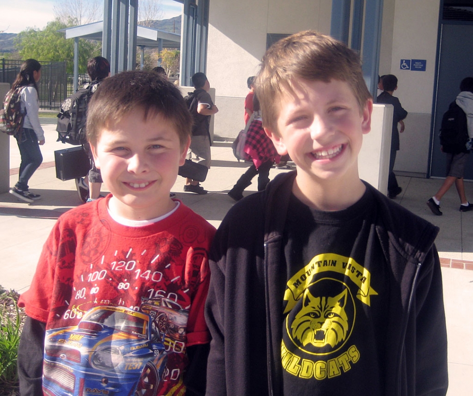 There was tense anticipation as 32 students competed to earn the title of Mountain Vista School Spelling Bee Champion. Luke Myers, champion, won in the 8th round with the word “accomplice.” Micha Hartzell is runner-up. The next stage in the competition is a Region Bee in February. That winner will compete at the County level; and the County Spelling Bee Champ will continue to the national competition in Washington, D.C.