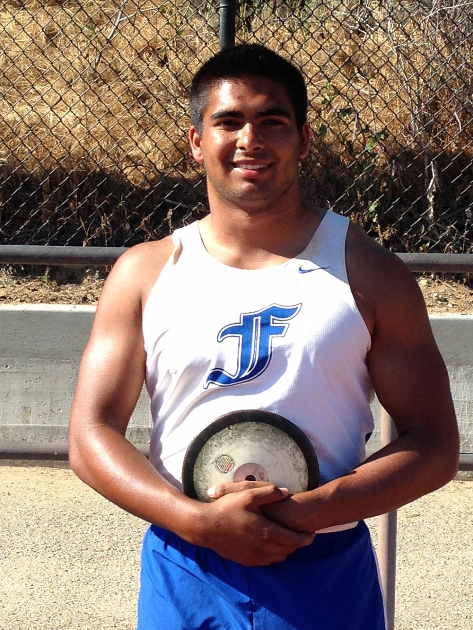 Senior Justin Coert, a second year track and field participant, broke a twenty eight year old school record held by Robert Zermeno from 1987.