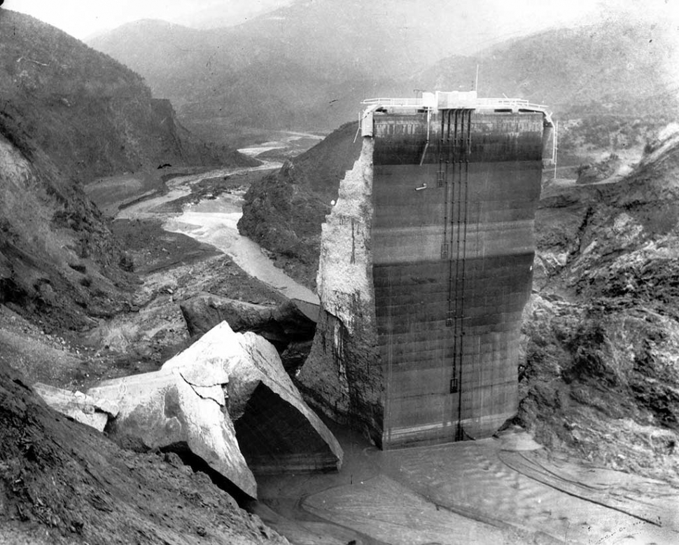 St. Francis Dam photo submitted by Ari Larson.