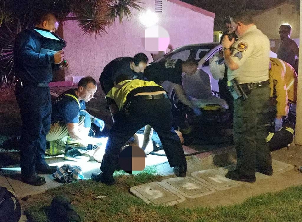 On Thursday, August 31st, Fillmore Police responded to a call of a stabbing victim at A Street and River. The victim had multiple stab wounds that were non-life threatening and was transported to a local hospital. Photo Courtesy Sebastian Ramirez.