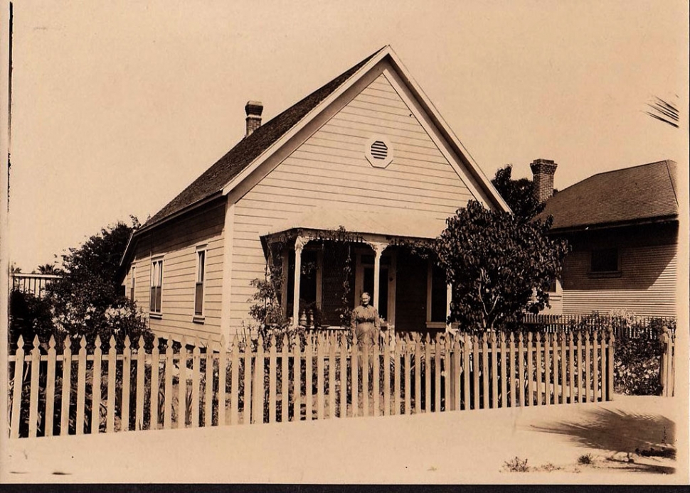 Mahala Stone's house on Central Avenue in Fillmore circa 1910. Photos courtesy Fillmore Historical Museum.
