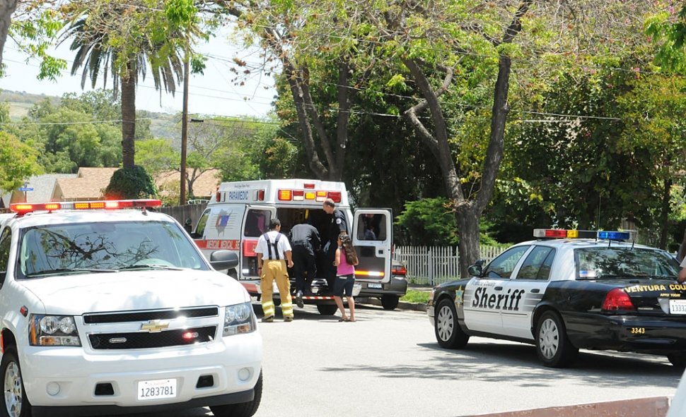 A young child was struck by a vehicle near Fillmore Street, Saturday. The extent of injuries was not reported.