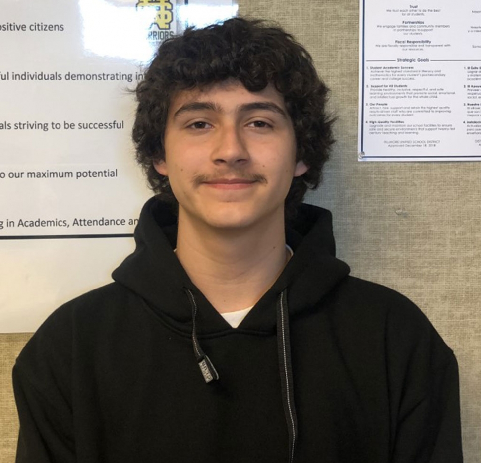 Congratulations to Timmy on his selection for our February Student of the Month. Timmy enjoys hiking and playing video games. He is very smart, has a strong mindset and is interested in Aerospace Engineering. Timmy’s five-year plan is to be an intern as an aerospace engineer. His ten-year plan is to be working for the government on new technology. Some of the things he likes about Sierra High School are the connections with teachers and he has gained confidence.