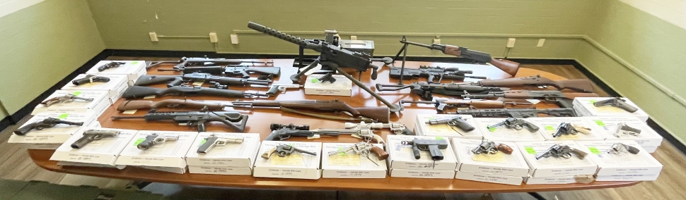 Above is evidence collected by the Ventura County Sheriff’s during their search warrant. Photo credit Ventura County Sheriff’s Office.