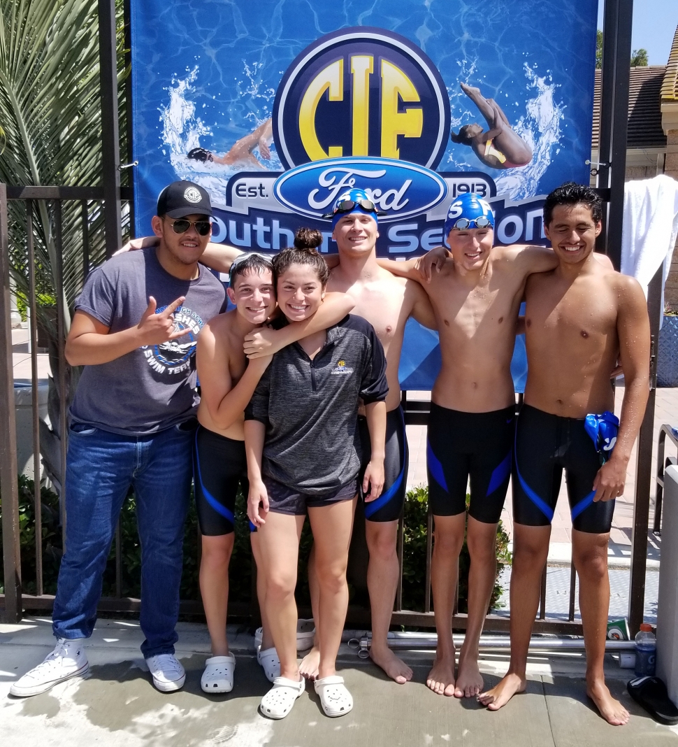 5 students named as CIF Qualifers: Eugene Serna, Danny Holladay, Tyler Gray, Landen Hughs, & Matthew Tello.