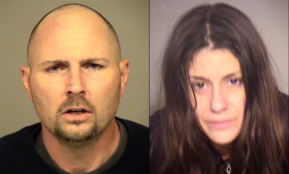 (l-r) Joshua Draper, 39, Santa Paula & Elise Main, 38, Santa Paula.