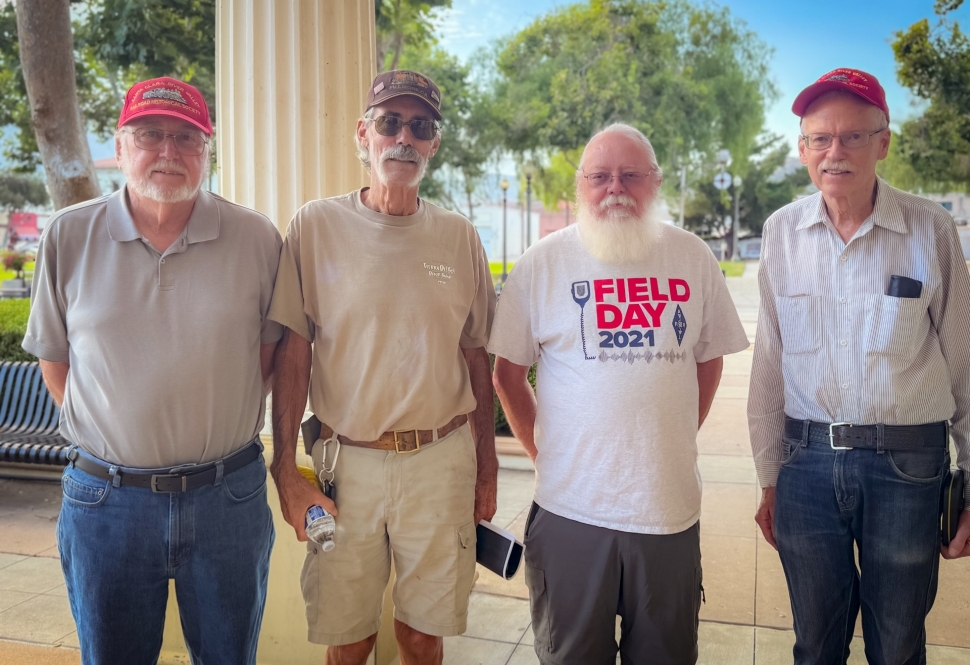 Pictured (l-r) are Dan Phipps, Ken Van Fleet, John Gartman, and Larry Jennings. Article/photo credit Brandy Hollis.