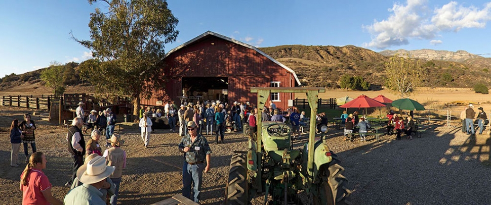 Boccali Wine Tasting Panorama – Ranch Adjunct Event. Photographer: Les Dublin.
