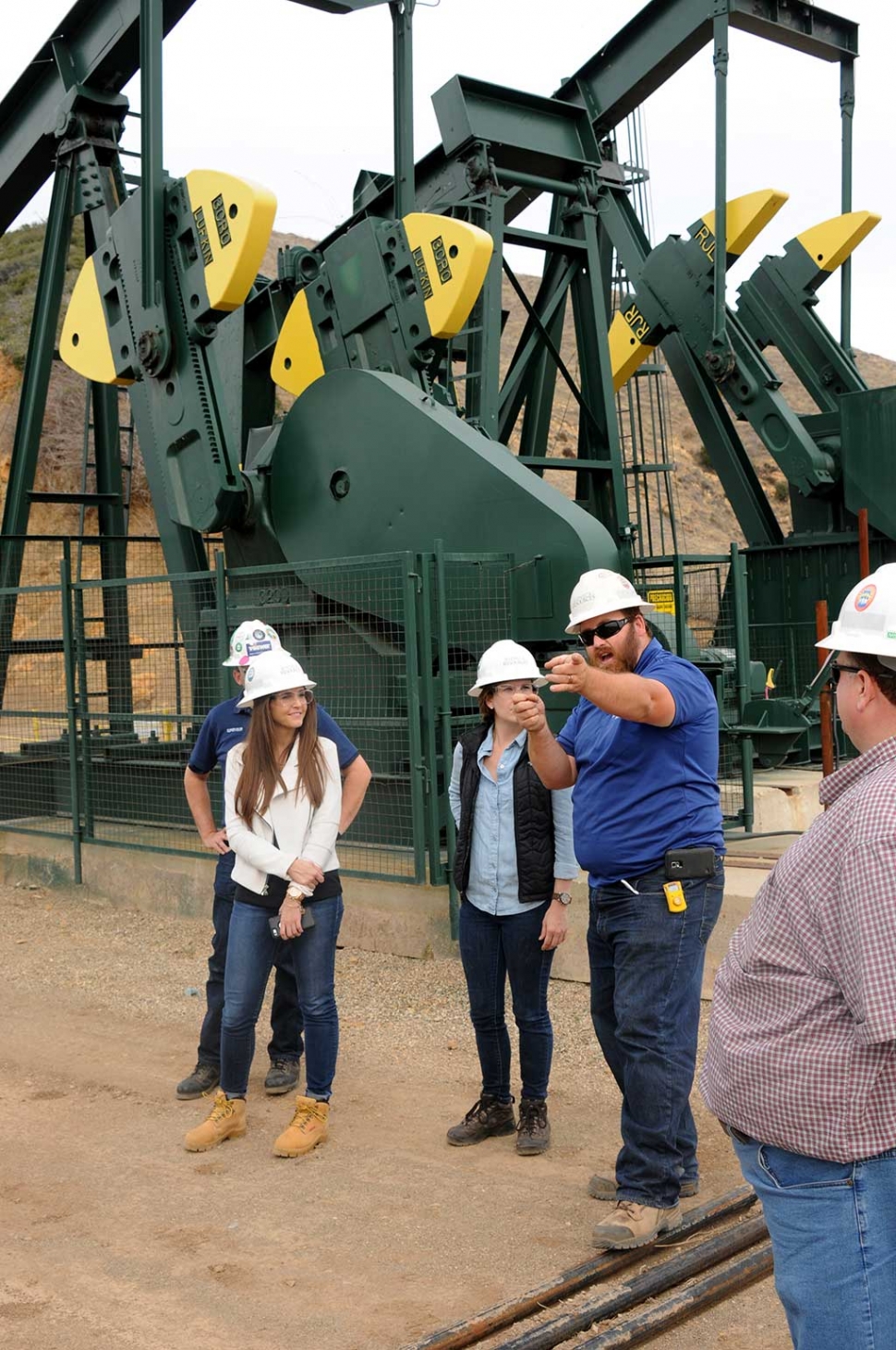 Seneca sites operations manager Luke Faith was on hand to answer operational questions about the facility.