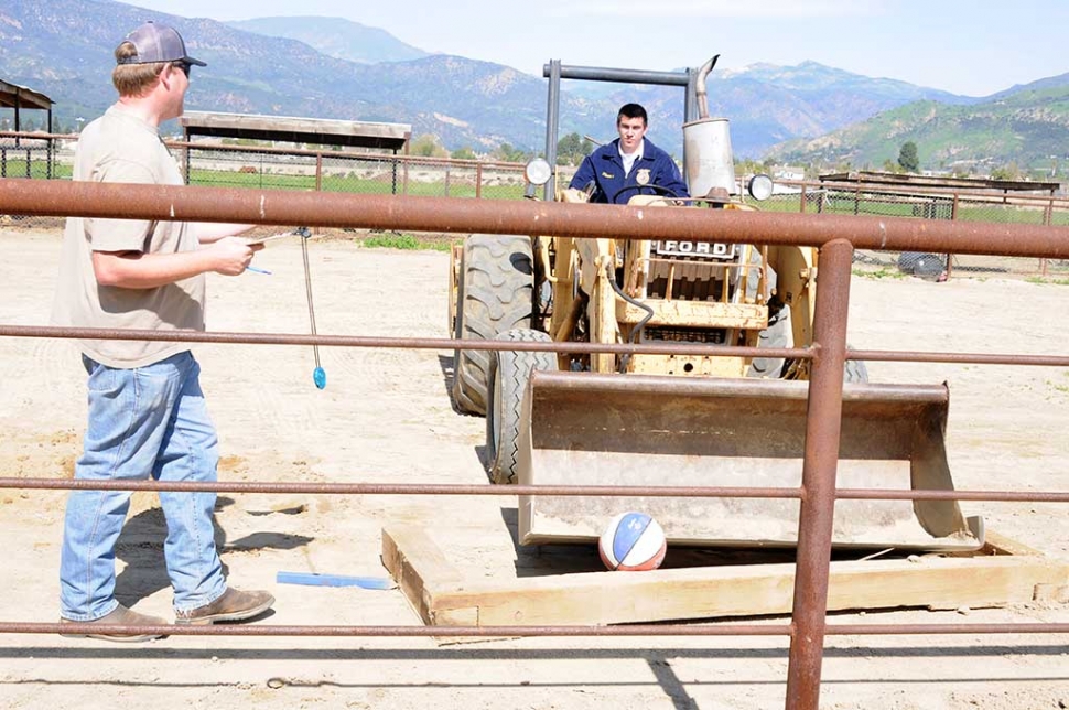 The annual Fillmore Tractor Contest at the School Farm took place Saturday February 25th. Camarillo and Santa Maria schools turned out, but several other Future Farmers of America contestants were unable to attend due to scheduling difficulties.