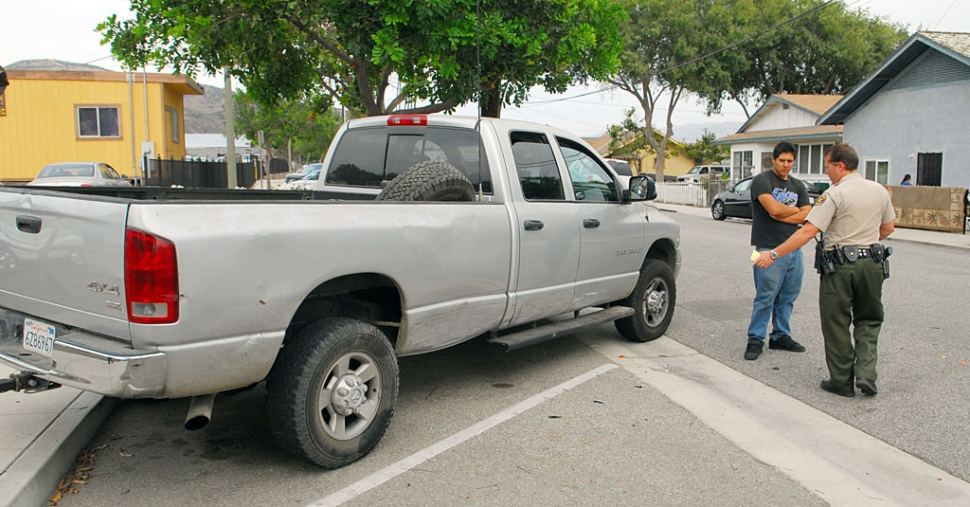 Both vehicles were westbound on Santa Clara Street near Clay Street, Friday at approximately 4:30 p.m. Reports allege that Garcia attempted a U-turn to park her car and struck the pickup broadside. No serious injuries were reported.