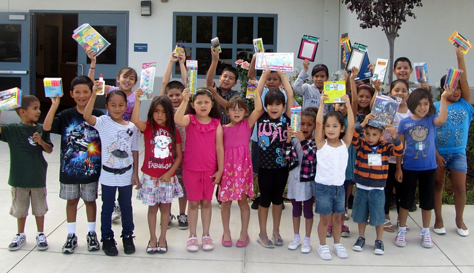 Thank you, Verizon Wireless... for donating much needed school supplies to Mountain Vista School. All donated supplies will be used to provide students with the necessary materials they will need for school. All remaining supplies will be given out each week as “Wildcat” prizes. Pictured are our “Wildcat Winners” for the week of 8/22-8/26. These students demonstrated good character and tried their best all week! Thank you Verizon!