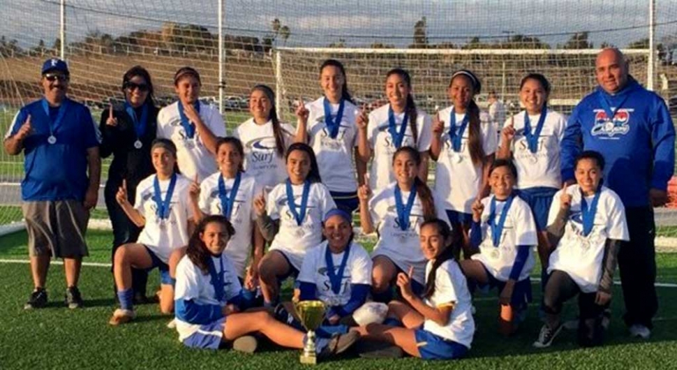 (l-r) (top) Joe Magaña, Jennie Andrade, Aaliyah Lopez, *Valerie Tobias, Ester Ruvalcaba, Alexis Mejia, Sophia Piña, Celeste Ordaz, Ramiro Tobias, (middle) *Jalynne Magaña, Anahi Andrade, Valerie Hernandez, Guadalupe Bravo, Aliya Baez, Maria Ruvalcaba, (bottom) *Bella Ruiz, Areanna Covarrubias, and Ariana Ocegueda.
* = Guest Player