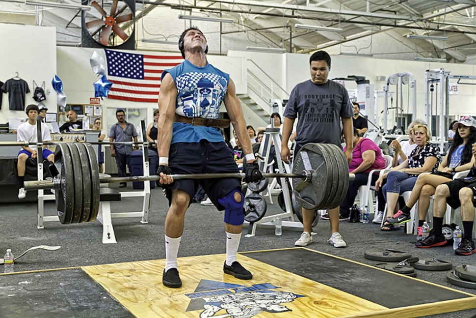 Juan Chavez, Middleweight Division (165-184 lbs.) 1st Place in the Dead Lift, lifting 405 lbs.