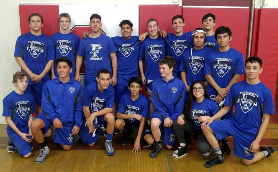 Pictured is this year’s Fillmore High School Wrestling team after their league match against Santa Paula, final results TBA.