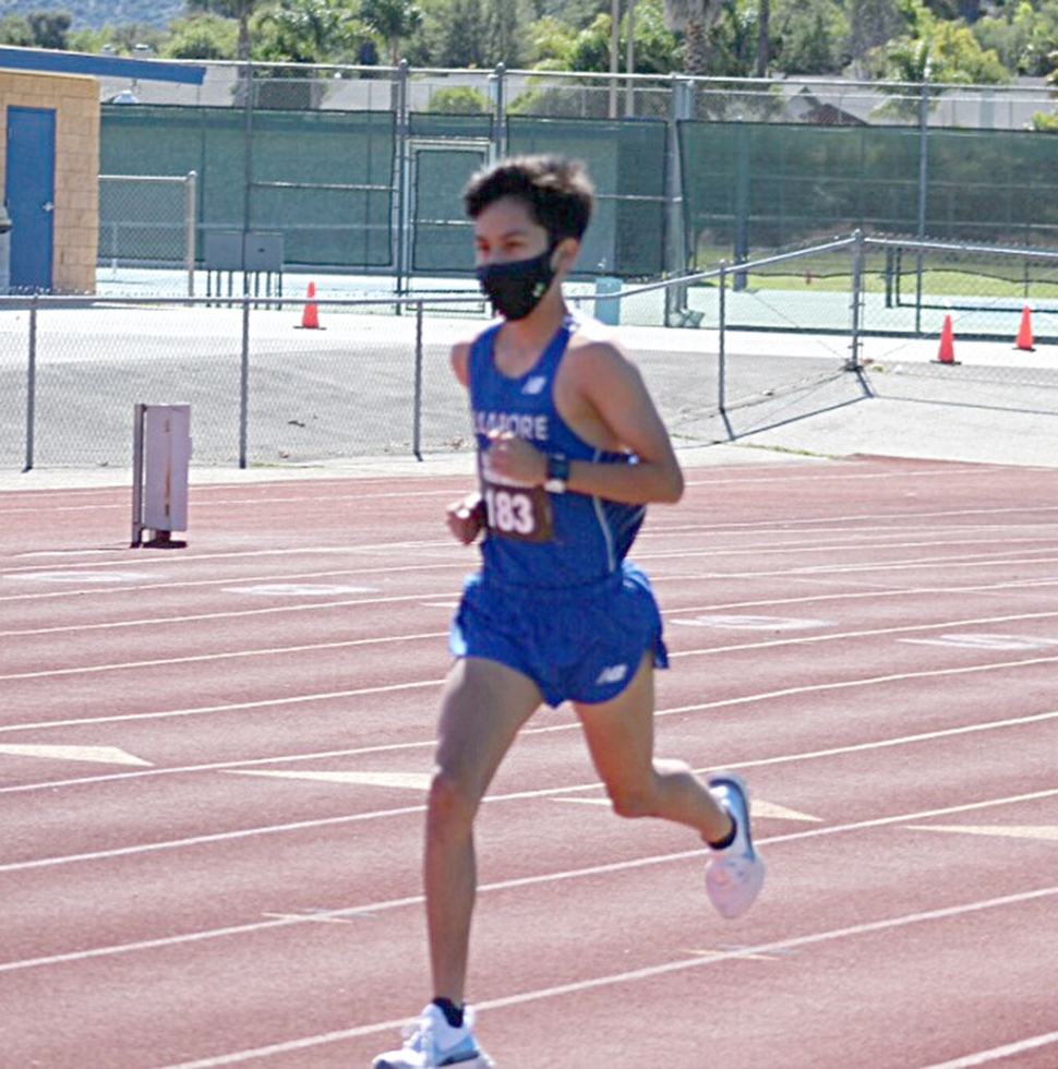 Junior Michael Camilo Torres had the fastest time at 16:38.36.