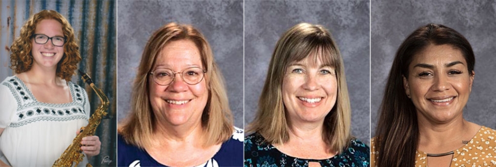 (l-r) Student of the Year: Isabella Palazuelos, Fillmore High School, Classified Employee of the Year: Amelia Dominguez, Teacher of the Year: Marsha Sisolak, Administrator of the Year: Beverly Garnica. Congratulations are in order for Fillmore’s Student and Employees of the Year. Each of the honorees are to be commended for the positive impact they have made on the Fillmore Unified School District. Thank you for your dedicated service and outstanding performance. The Board of Trustees looks forward to a future opportunity to recognize the honorees at a regular board meeting.