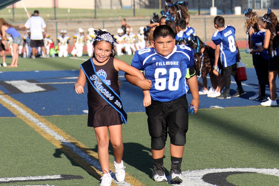 Bears Homecoming court.