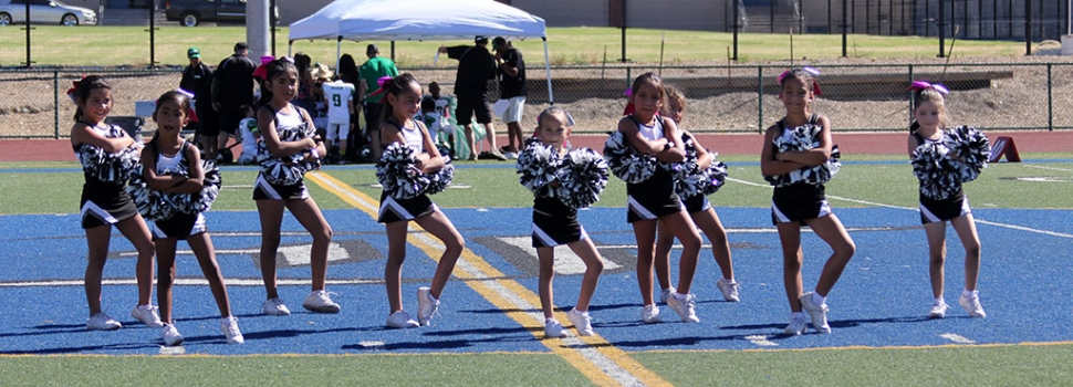 Raiders Bantam silver Cheer